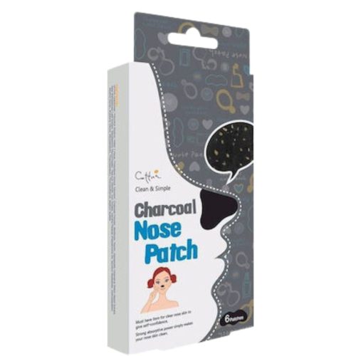 Cettua Clean & Simple Charcoal Nose Strip 6τμχ