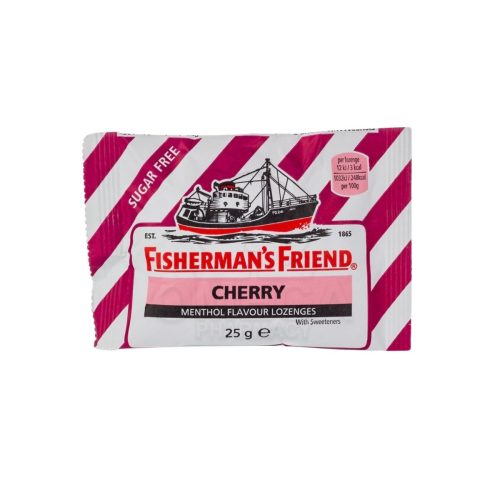 Fisherman's Friend Cherry Καραμέλες για τον Πονόλαιμο με Γεύση Κεράσι 25gr