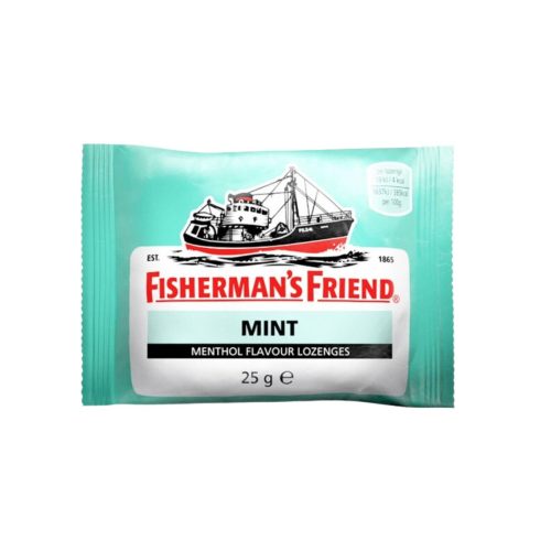 Fisherman's Friend Mint Καραμέλες για τον Πονόλαιμο με Δυνατή Γεύση Μέντας 25gr