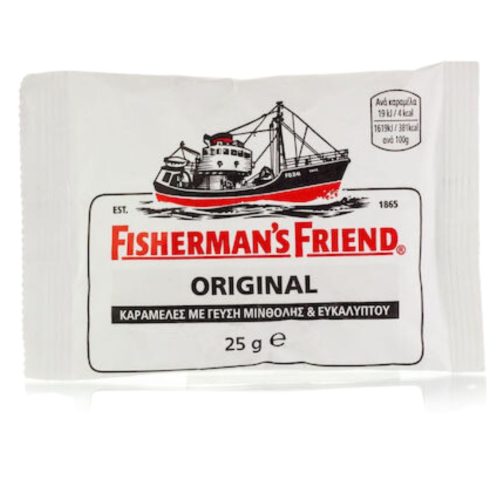 Fisherman's Friend Original Καραμέλες για τον Πονόλαιμο με Μινθόλη & Ευκάλυπτο 25gr