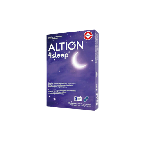 Altion 4Sleep Συμπλήρωμα για τον Ύπνο 30 κάψουλες