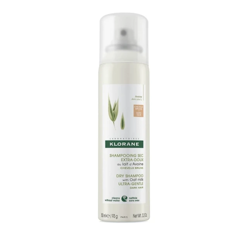 Klorane Avoine Dry Shampoo Σαμπουάν Καθημερινής Χρήσης για Καστανά/Μαύρα Μαλλιά με Βρώμης, 150ml