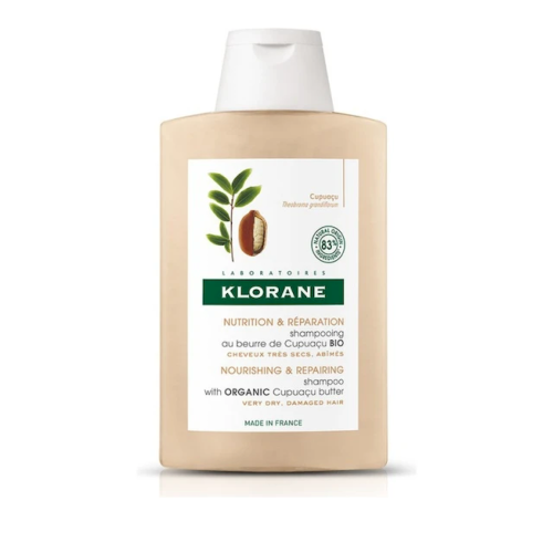 Klorane Shampoo Cupuacu Σαμπουάν Θρέψης & Επανόρθωσης για Ξηρά Μαλλιά, 400ml