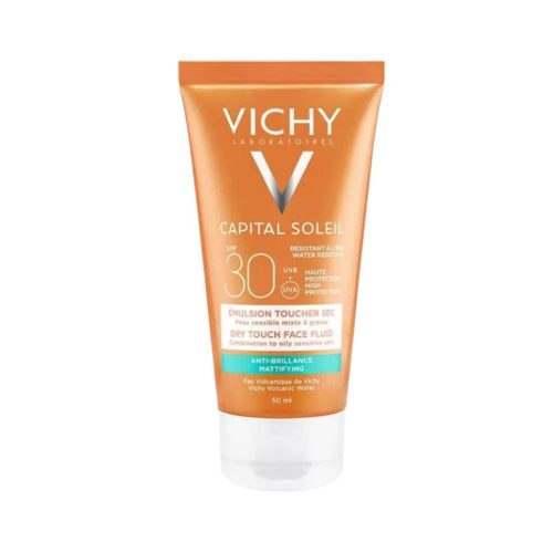 Vichy Capital Soleil Dry Touch Αντηλιακή Κρέμα Προσώπου Ματ Αποτέλεσμα SPF30 50ml