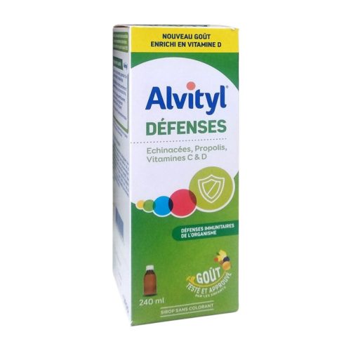 Alvityl Defenses Εχινάκεια Πρόπολη Βιταμίνη C & D 240ml