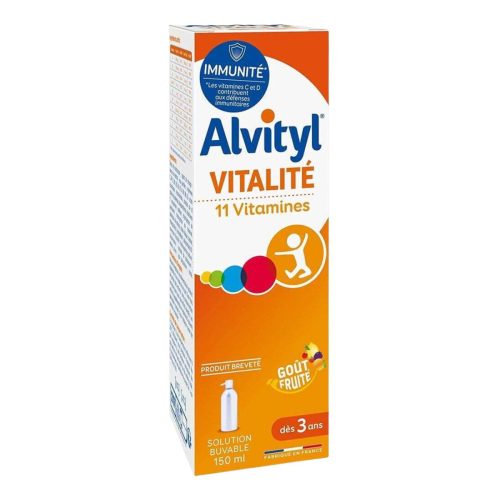 Alvityl Vitalite 11 Vitamines Βιταμίνη για Ενέργεια 150ml