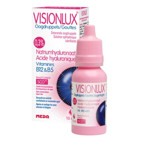 Novax Pharma Visionlux Plus Οφθαλμικές Σταγόνες 10ml