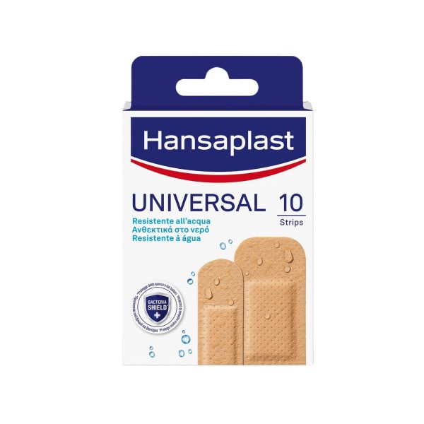 Hansaplast Universal Αδιάβροχα Αυτοκόλλητα Επιθέματα 10τμχ