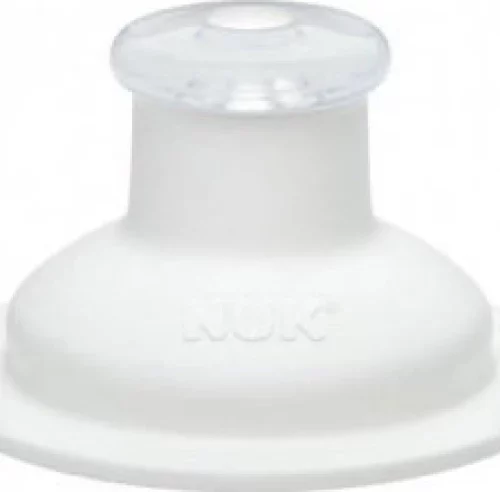 Nuk Push-Pull Καπάκι Λευκό Σιλικόνης, 36m+ 1τμχ