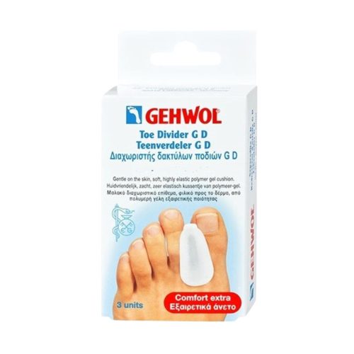 Gehwol Toe Divider GD Διαχωριστής Δακτύλων Ποδιού Small 3τμχ