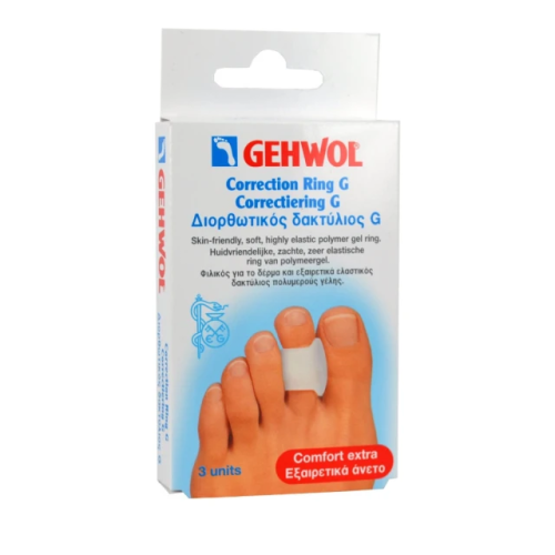 Gehwol Correction Ring G Διορθωτικός Δακτύλιος G, 3 Τεμάχια