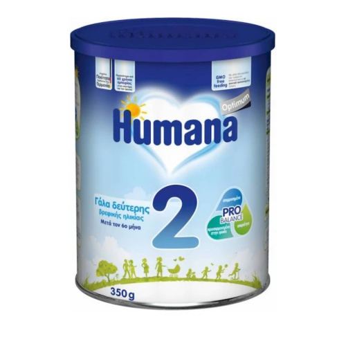 Humana Optimum 2 Βρεφικό Γάλα 2ης Ηλικίας, 350gr