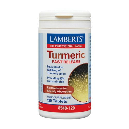 Lamberts Turmeric Fast Release 10000mg 120 ταμπλέτες