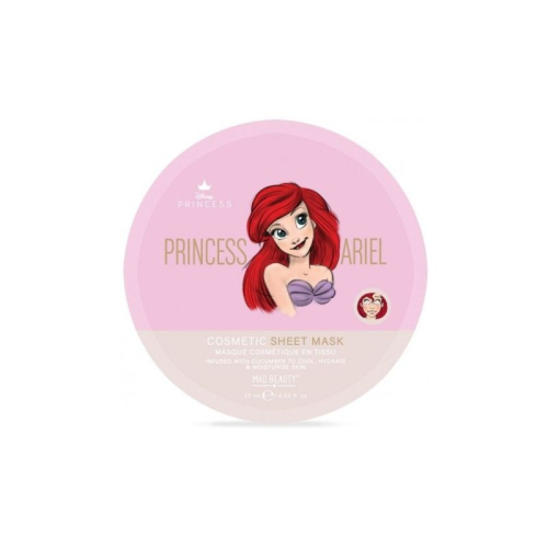 Mad Beauty Disney Princess Ariel Μάσκα Προσώπου, 1Τεμάχιο