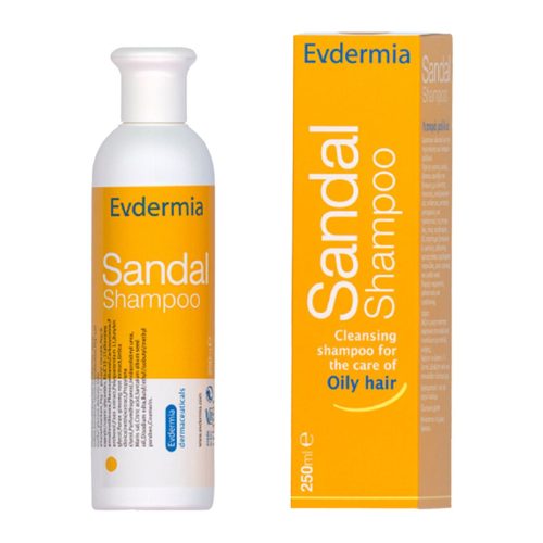 Evdermia Sandal Σμηγματορρυθμιστικό Σαμπουάν για Λιπαρά Μαλλιά 250ml