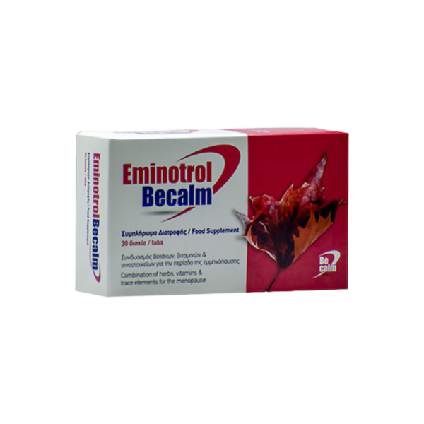 Be Calm Eminotrol Συμπλήρωμα Εμμηνόπαυσης 30 ταμπλέτες