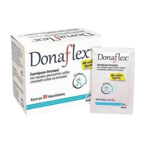 Faran Donaflex Συμπλήρωμα για τις Αρθρώσεις 30 φακελίσκοι Λεμόνι