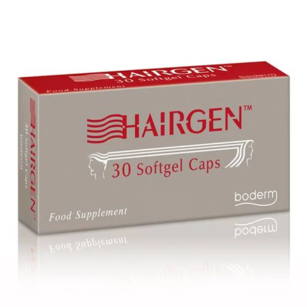 Boderm Hairgen Συμπλήρωμα Διατροφής κατά της Τριχόπτωσης, 30 Μαλακές Κάψουλες