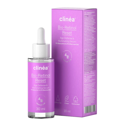 Clinea Bio-Retinol Reset Αντιγηραντικό Serum Προσώπου, 30ml