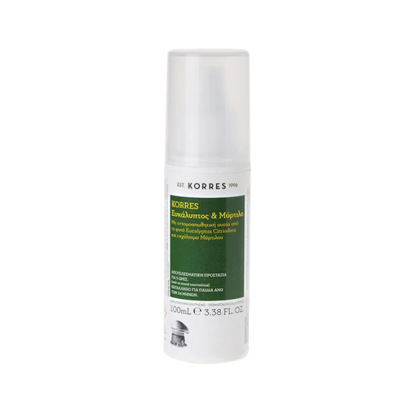 Korres Eucalyptus & Myrtle Insect Repellent, 100ml