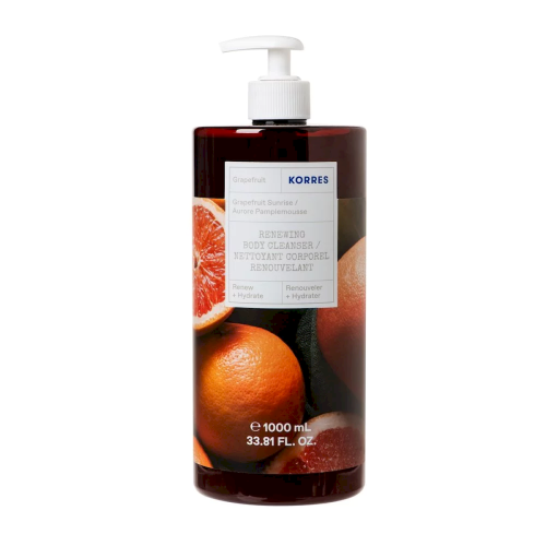 Korres Grapefruit Sunrise Renewing Body Cleanser, 1000ml