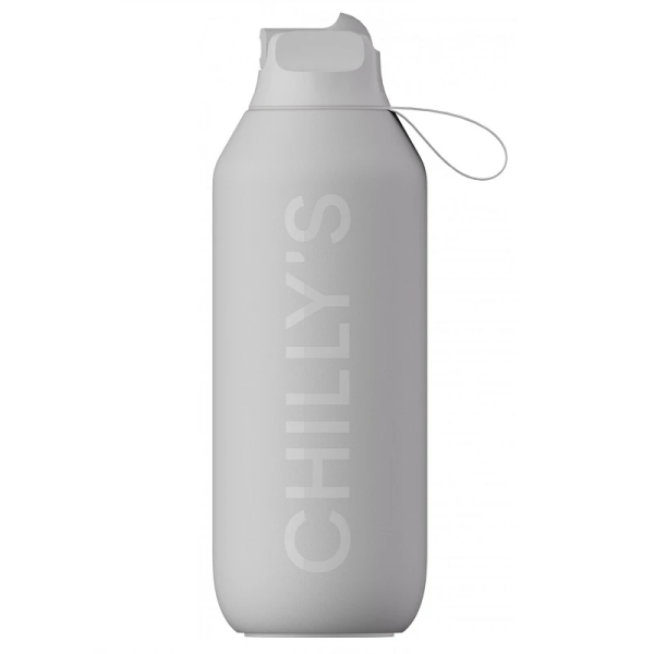 Chilly's Series 2 Flip Granite Grey Μπουκάλι Θερμός, 500ml