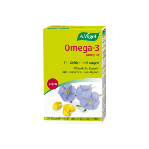 A.Vogel Omega-3 Complex Φυτική Πηγή Λιπαρών Οξέων Ω3 30 μαλακές κάψουλες