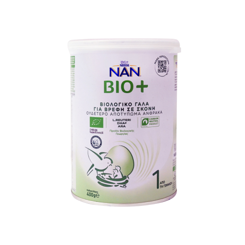Nestle Nan Bio+ 1 Γάλα σε Σκόνη 0m+ 400gr
