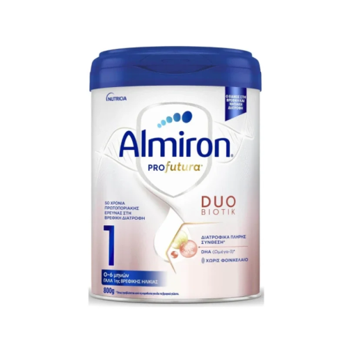 Nutricia Almiron Profutura 1 Γάλα 1ης Βρεφικής Ηλικίας 0-6 μήνων, 800gr