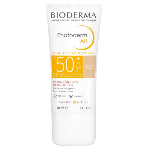 Bioderma Photoderm AR Αντηλιακή Προσώπου Ευαίσθητο Δέρμα Με Χρώμα SPF50+, 30ml