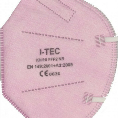 I-tec ΚΝ95 Μάσκες Ενηλίκων (Ρόζ), 20Τεμάχια