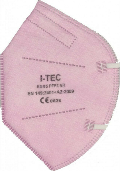 I-tec ΚΝ95 Μάσκες Ενηλίκων (Ρόζ), 20Τεμάχια
