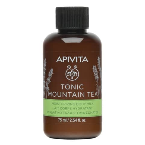 Apivita Mini Γαλάκτωμα Tonic Mountain Tea για Ενυδάτωση Σώματος, 75ml