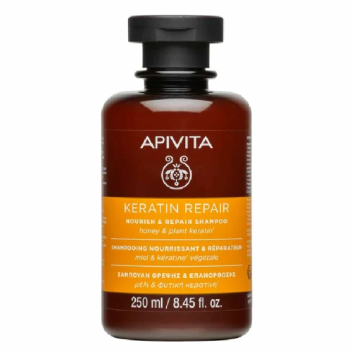 Apivita Keratin Repair Nourish & Repair Shampoo, 250ml