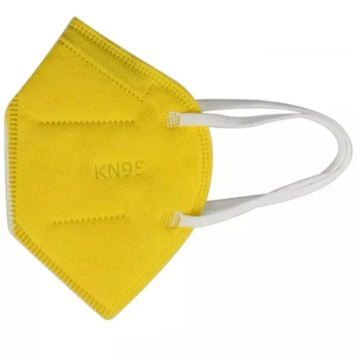 Famex Κίτρινες Μάσκες Προστασίας Ενηλίκων ΚΝ95, 10Τεμάχια