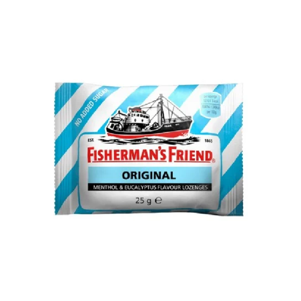 Fisherman's Friend Original Καραμέλες με Γεύση Μινθόλης & Ευκαλύπτου 25g