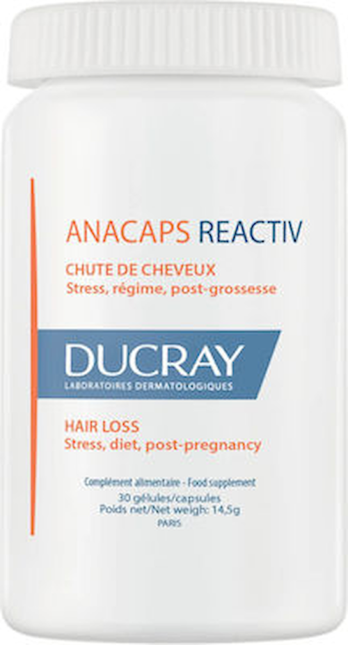 Ducray Anacaps Reactiv Hair Loss, 30Κάψουλες