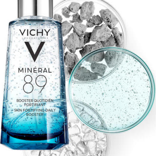 Vichy Mineral 89 Hyaluronic Acid Face Moisturizer Booster, 50ml