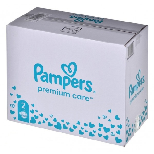Pampers Premium Care No 2 Monthly 4-8 kg, 224τεμάχια
