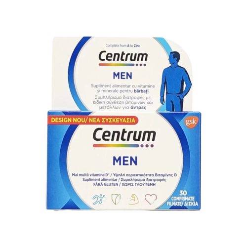 Centrum Men Πολυβιταμίνη για τον Άνδρα 30 δισκία