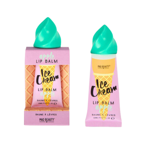 Mad Beauty Ice Cream Lip Balm Apple Ενυδατικό Χειλιών με Άρωμα Μήλο 10ml