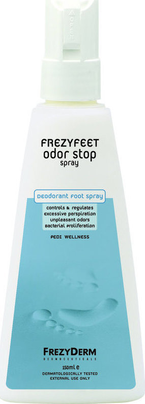 Frezyderm Odor Stop Αποσμητικό Spray για Μύκητες Ποδιών, 150ml