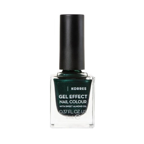 Korres Gel Effect Nail Colour 89 Velvet Green, 11ml