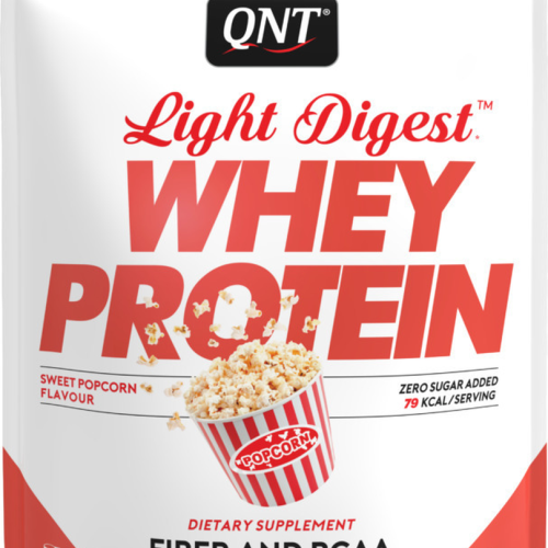 QNT Light Digest Whey Protein Sweet Popcorn, 500g