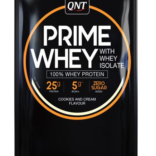QNT Prime Whey 100% Whey Isolate & Concentrate Blend Cookies & Cream,30gr