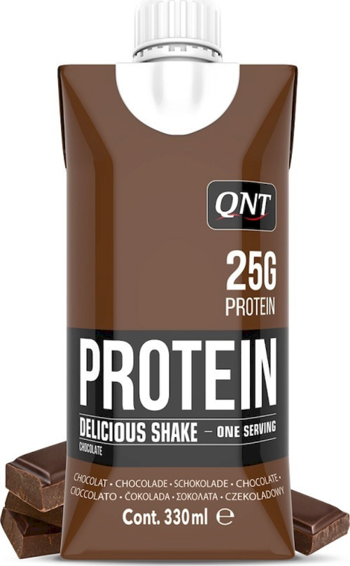 QNT Delicious Protein Shake Chocolate 330ml