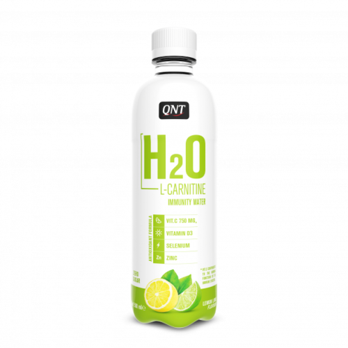 QNT L-Carnitine Immunity Water H20 Lime Zero Sugar,500ml