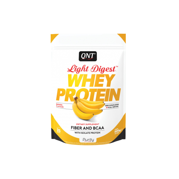 QNT Light Digest Whey Protein Banana, 500g