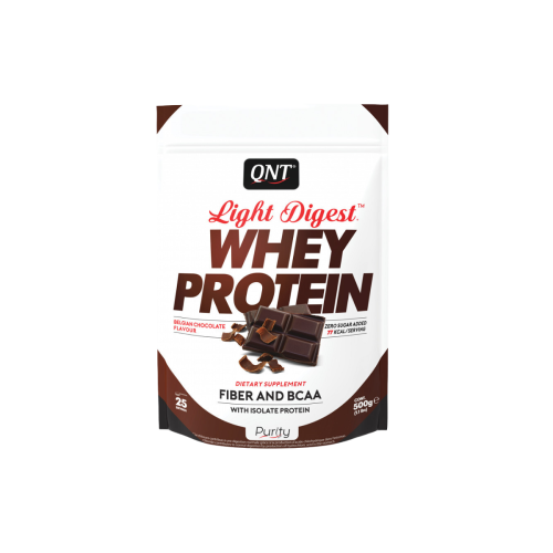 QNT Light Digest Whey Protein Belgian Chocolate, 500g