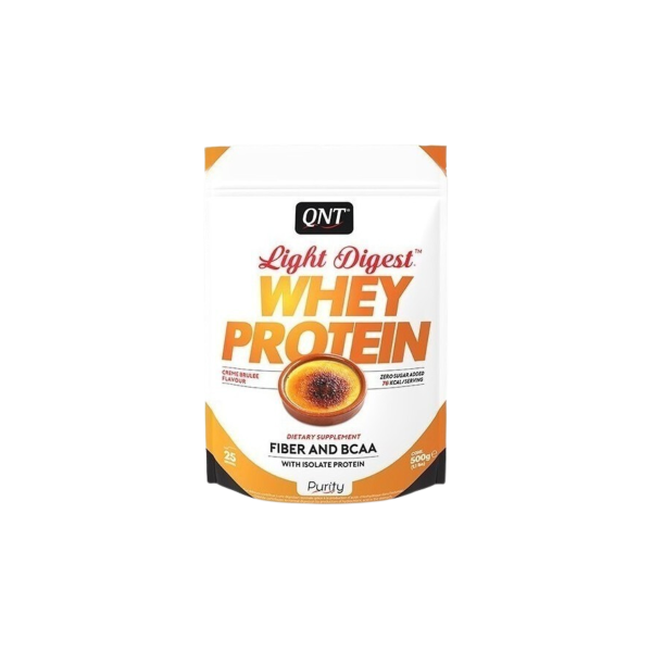 QNT Light Digest Whey Protein Creme Brulee, 500g